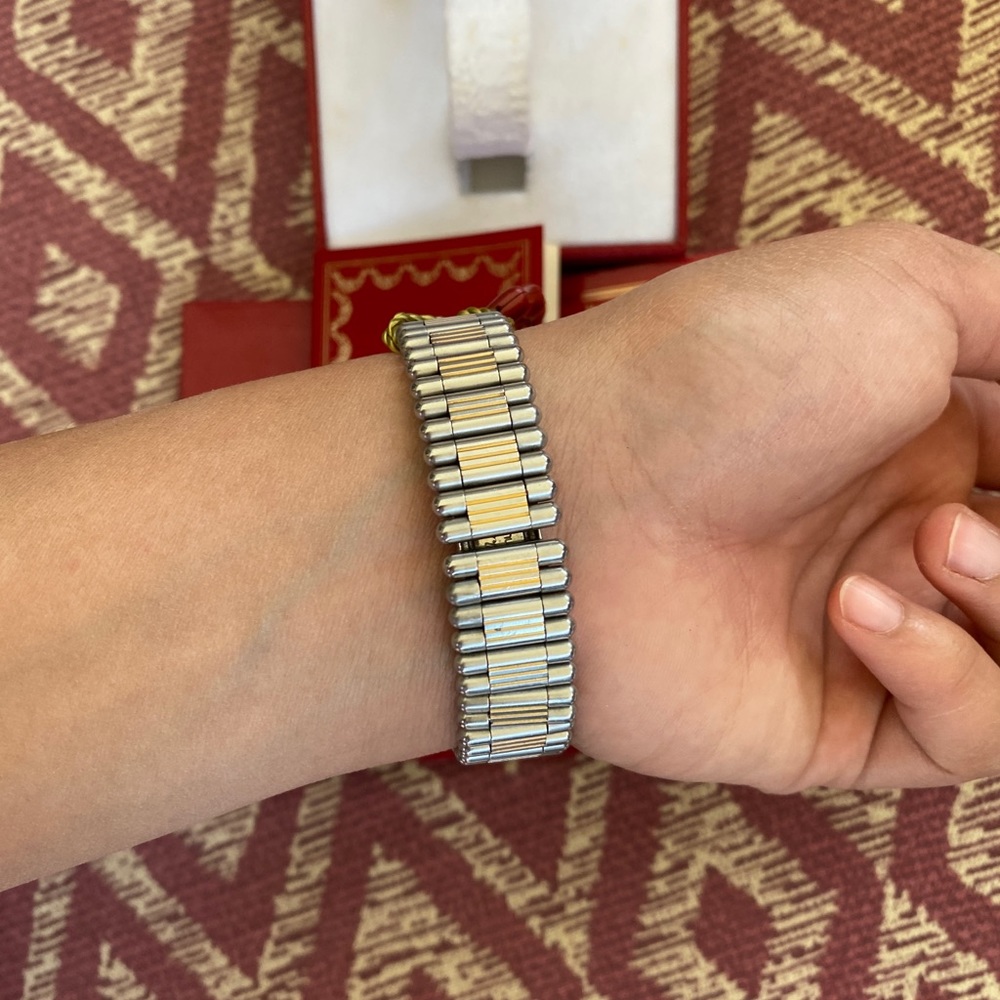 Cartier Watch  Must 21 27mm Women's Cream X Silver - Picture 5 of 9